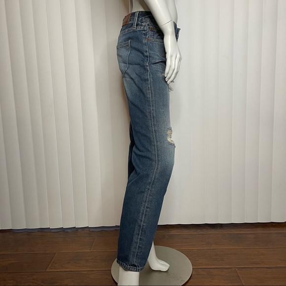 Madewell Boyjean Torn Jeans - Picture 3 of 11